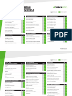 Feature Comparison Totara Learn / Moodle: Course Management Catalogue Management Audience Management