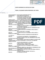 Sentencia Modelo Tacna PDF