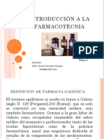 Introduccion A La Farmacotecnia