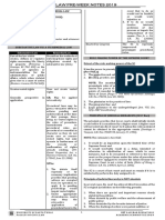 REMEDIAL LAW Pre Week 2019 Revised