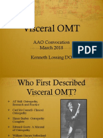 Visceral OMT: AAO Convocation March 2018 Kenneth Lossing DO