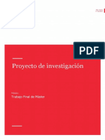 Guía TFM - Modalidad Proyecto de Investigación - EAE PDF