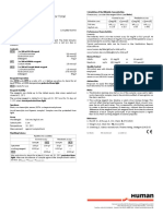 Bilirubin Liquicolor: Photometric Colorimetric Test For Total Bilirubin DCA Method