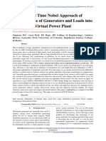 A Real Time Nobel Approach of Aggregations of Generators and Loads Into Virtual Power Plant