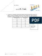 Statistics Analysis 2