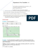 Linear Equation in Two Variables 4