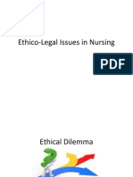 Ethico-Legal Issues in Nursing