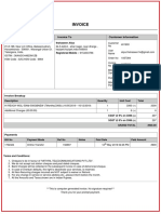 Invoice: Invoice From Invoice To Customer Information