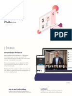 Hubilo - Virtual Event Feature Set