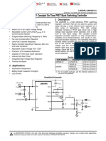 LM25085 / - Q1 42V Constant On-Time PFET Buck Switching Controller