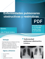 Enfermedades Pulmonares Obstructivas y Restrictivas