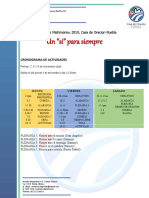 Invitacion Congreso de Matrimonios 2019