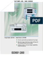 Infusion Pumps JZB-1800 Serie-Espa+ Ol