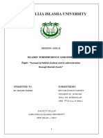  Islamic Jurisprudence Assignment 3rd Semester Final