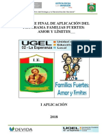 Informe San Jose Familias Fuertes