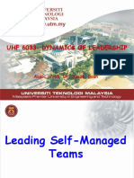 Uhf 6033: Dynamics of Leadership: Assoc. Prof. Dr. Yusof Boon