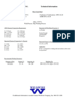 Weldwire Company, Inc. Technical Information