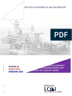 Standard Contracts For The UK Offshore Oil and Gas Industry