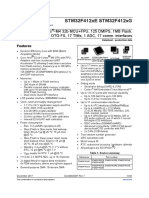 Stm32f412ce DS