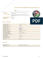 3x6107, 22 AWG Multicore Overall Foil-Shielded Instrumentation and Contt...