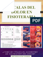 Escalas Del Dolor en Fisioterapia