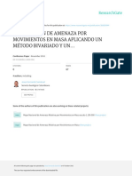 Amenaza Por Movimientos en Masa - Combeima - Tolima