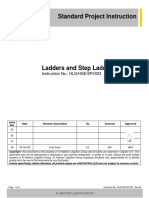 HLG HSE SPI 023 Rev 00 Ladders and Step Ladders