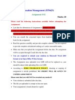 Taxation Management (FIN623) : Assignment # 02