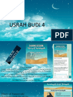 Usrah Budi 4: - Naqibah: Sister Rabiatul Adawiyah