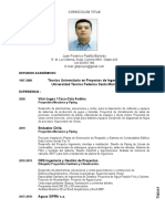 Técnico en Proyectos de Ingeniería. USM - Juan Padilla B