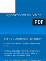 Chapter 4 Organizations As Brains