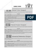 Imo-Class 9 Sample Paper