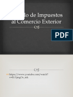 Ejemplo Cálculo de Impuestos Al Comercio Exterior