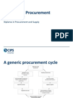 CIPS L4-Sourcing in Procurement and Supply