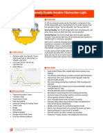 OL32D LED Low Intensity Double Obstruction Light - Datasheet - v202008