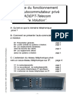 Structuration Autocommutateur Prive