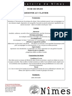 Harmonie Au Clavier PDF