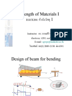 Strength of Materials I กำ ลังวัสดุ 1: EGCE201