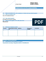 Purinate RM 305: Material Safety Data Sheet