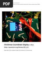 Christmas Countdown Display - Arduino Project Hub