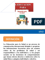 Educacion para La Salud