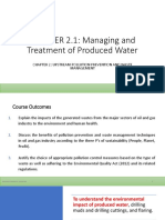 CHAPTER 2.1: Managing and Treatment of Produced Water