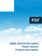 18KW SF01 (TLO2) Hybrid Power System Product Description