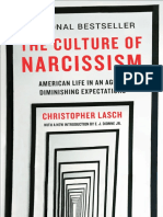 The Culture of Narcissism American Life in An Age of Diminishing Expectations by Christopher Lasch