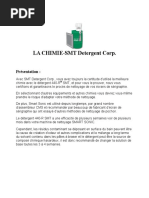 LA CHIMIE-SMT Detergent Corp.