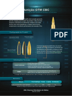 Folheto Munições OTM