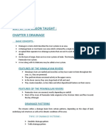 Class Ix Geography Gist of The Lesson Taught: Chapter 3 Drainage