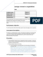 Plan and Manage Resource Acquisition: Submission Details