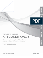 Air Conditioner: Owner'S Manual