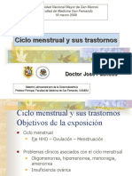 3.-Ciclo Menstrual y Trastornos